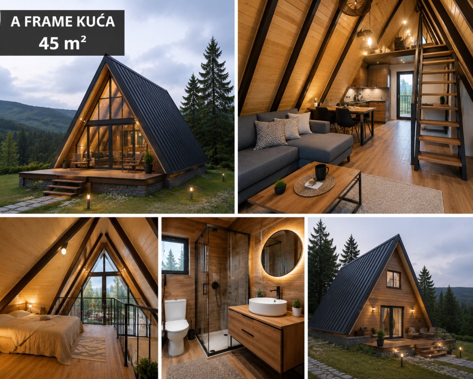 A-frame 45 m2
